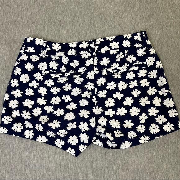 J. Crew Blue and White Floral Shorts - Picture 5 of 6